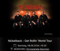 2x Mobile Ticket Nickelback München 08.06. /Tribüne Sitzplatz Bayern - Rosenheim Vorschau