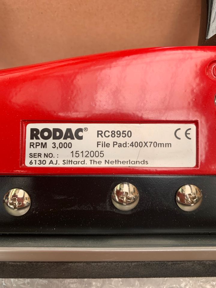 Langschleifer RODAC 8950 in Köln
