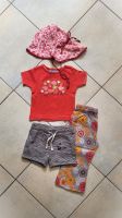 Baby Sommer Set handmade Hose Shorts T-Shirt & Nackenschutzmütze Berlin - Köpenick Vorschau