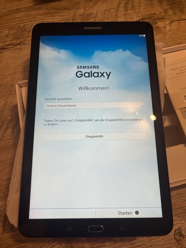 Samsung Galaxy Tab E in Bomlitz