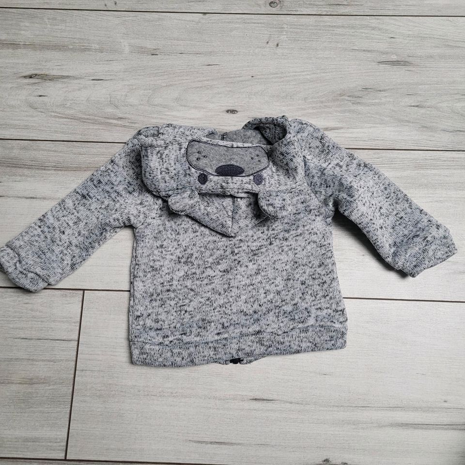 ☆ Teddyjacke mit Öhrchen wie neu Gr.68 angeraut ☆ in Ilmenau