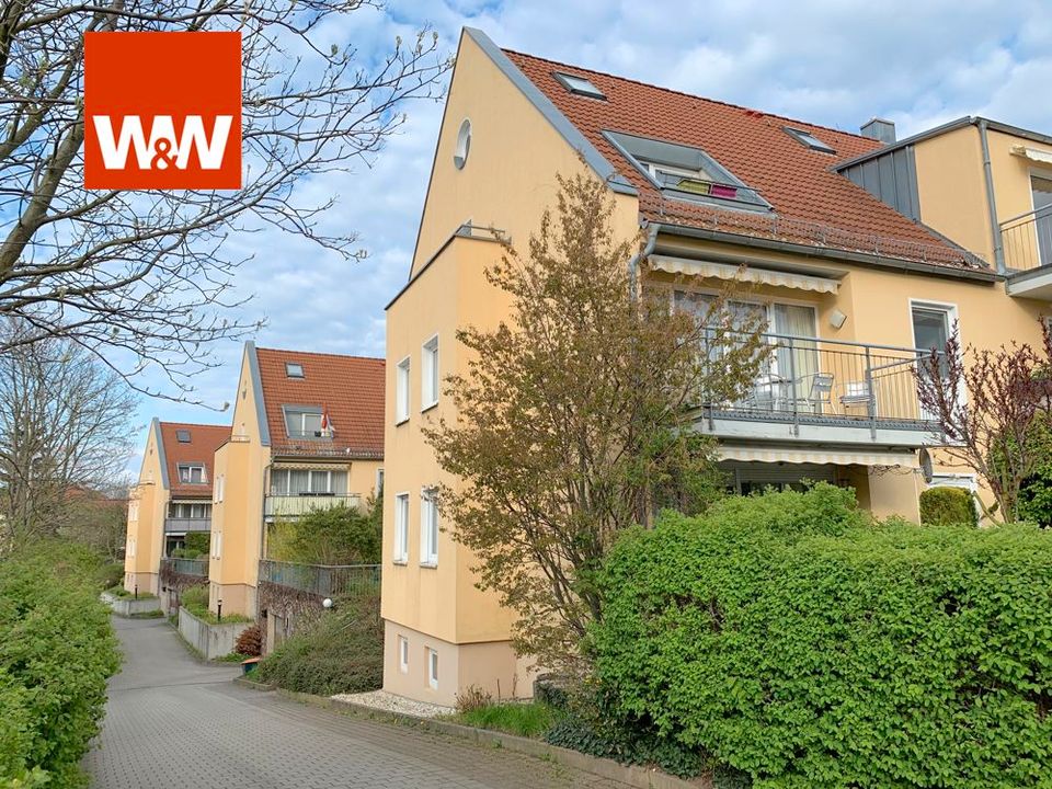 Neu vermietete Maisonette-Eigentumswohnung in ruhiger Lage von Niedersedlitz mit Balkon und TG-STP in Dresden