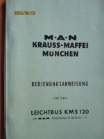 Bedienungsanweisung M A  N - KRAUSS - MAFFEI  Leichtbus  KMS 120 Baden-Württemberg - Pfullingen Vorschau