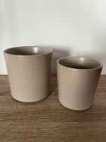 Ikea Jämlik Steinzeug Deko Vase Blumentopf greige 2er Set Nürnberg (Mittelfr) - Nordstadt Vorschau