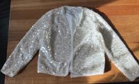 Paillettenjacke, H+M, Gr. 134/140, Champagner, festlich Baden-Württemberg - Mühlacker Vorschau