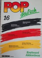 "POP deutsch 14" Musiknotenheft für Keyboard Akkordeon u. Gesang Bayern - Waldbrunn Vorschau