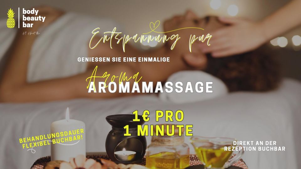 Massage mit Aromaöl für 1€ ANGEBOT in Köln