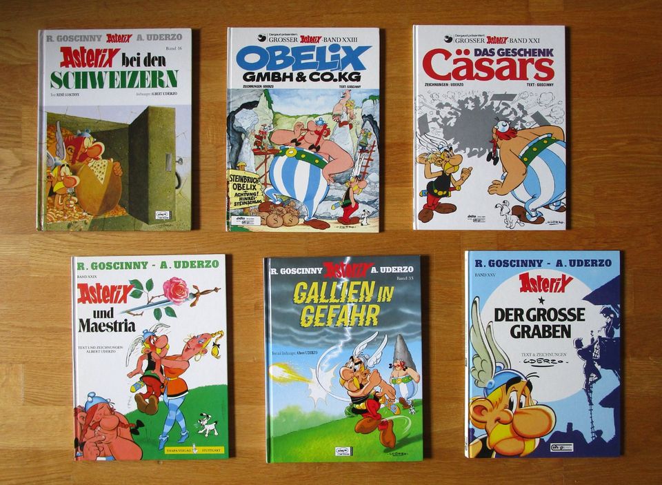 Asterix Hardcover – auch Dialekt-Bände und französische Ausgaben in Köln