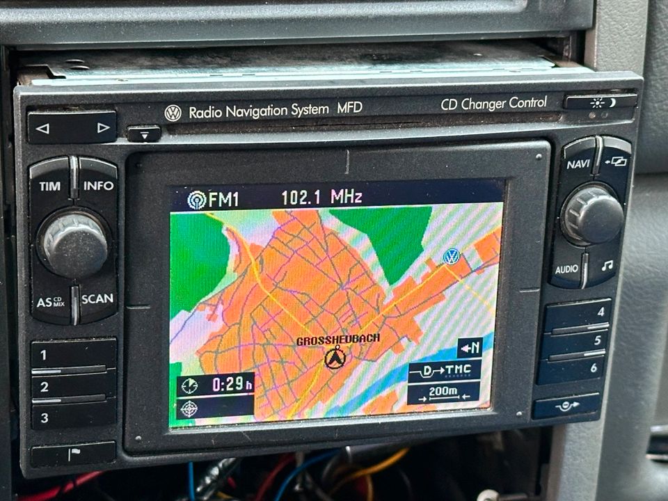 VW CD/Radio mit Navigationsystem3B 3BG MFD Navi Navigation in Großheubach