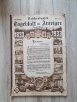 Reichenbach  Tageblatt und Anzeiger Festschrift  100 Jahre 1933 Sachsen - Plauen Vorschau