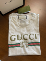 Original GUCCI Damen -T-Shirt Weiß mit Distressed-Detail Gr. 34 Berlin - Wilmersdorf Vorschau