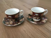 2 Kaffeetassen NEU mit Unterteller, Geschenk, Coffee Thüringen - Erfurt Vorschau