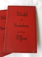 Bibliothek der Unterhaltung und des Wissens 1928, 13 Bände Sachsen - Wittgensdorf Vorschau