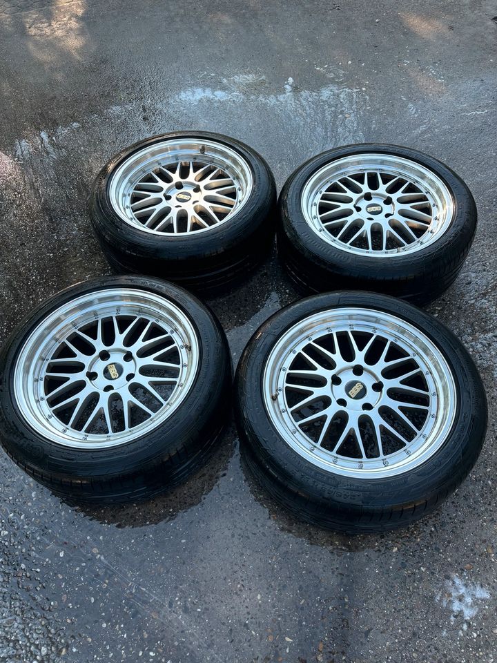 BBS Le Mans 8,5x19 Zoll Hyper Silver Replica in Pfungstadt