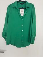Zara Bluse Satin Optik grün S neu Nordrhein-Westfalen - Bergisch Gladbach Vorschau