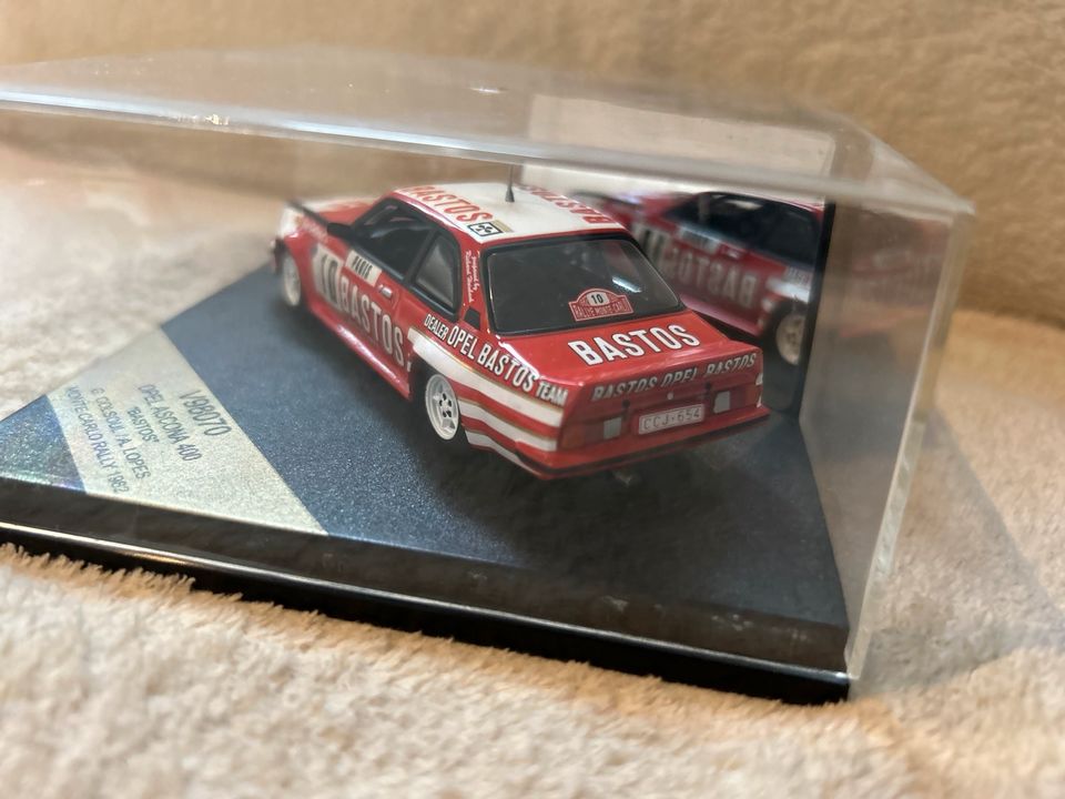 Vitesse 1:43 Opel Ascona 400 Bastos G. Colsoul Monte Carlo 82 RAR in Stuhr