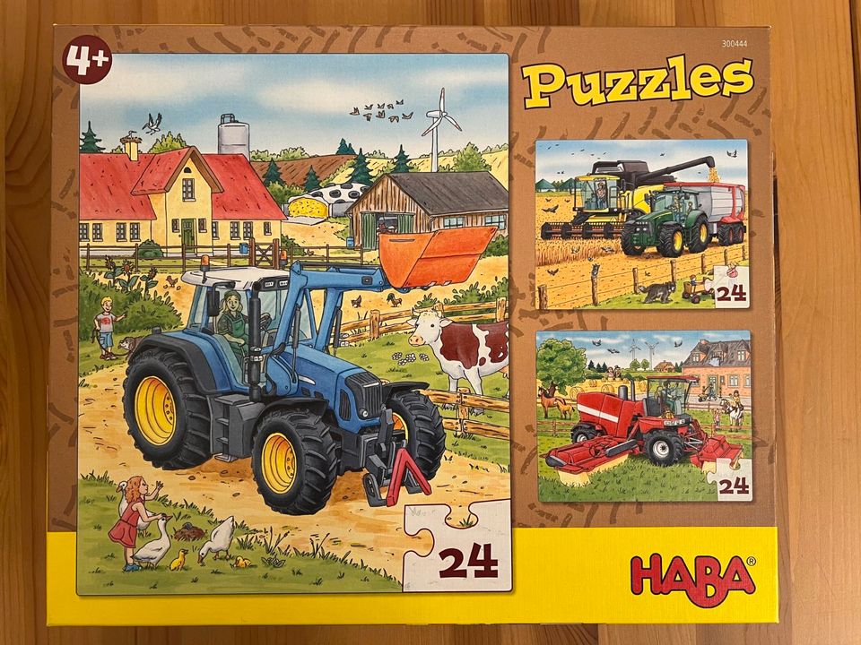 HABA Puzzles Traktor & Co., ab 4 Jahren in Schwerin