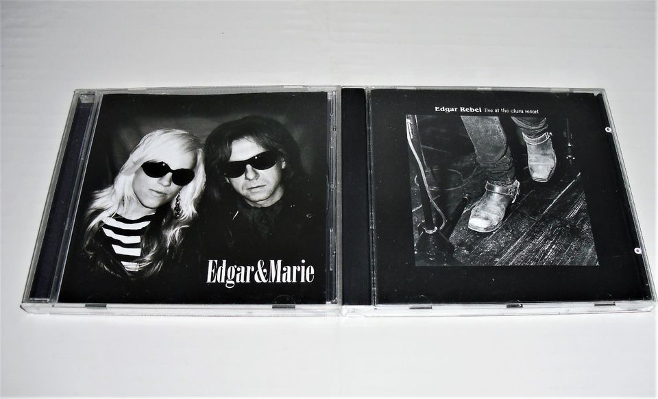 2 CD`s: Edgar & Marie und Edgar Rebel - Live at the uluru resort in Berlin