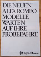 ALFA ROMEO GTV 2,0, in Gesamt- Prospekt 1979, TOP ! Hessen - Wetzlar Vorschau