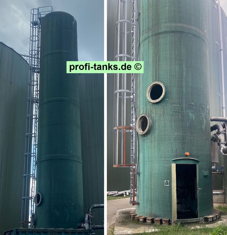 P311 gebrauchter GF-UP-Tank 110.000 L Silo m. Chemieschutzschicht in Hillesheim (Eifel)