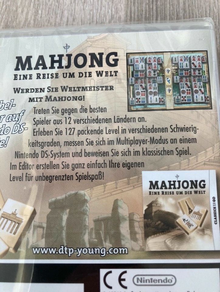 Nintendo DS 2in1 Spiel: Mahjong + Mahjong-Eine Reise um die Welt in Celle