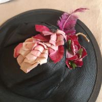 Antiker Hut mit kostbaren Samtblüten Boudoir Brocante Parchim - Landkreis - Sternberg Vorschau