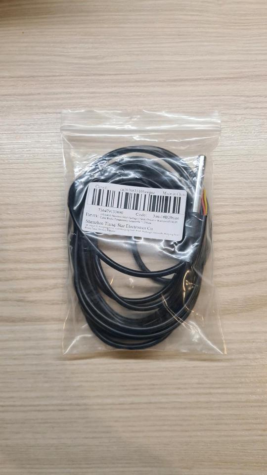 Temperatursensor DS18B20, Arduino, ESP, Raspberry Pi, Wasserdicht in Leimen