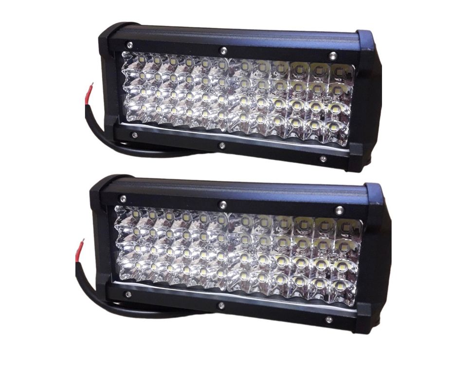 2X 144W LED Arbeitsscheinwerfer Scheinwerfer Traktor Bagger SUV in