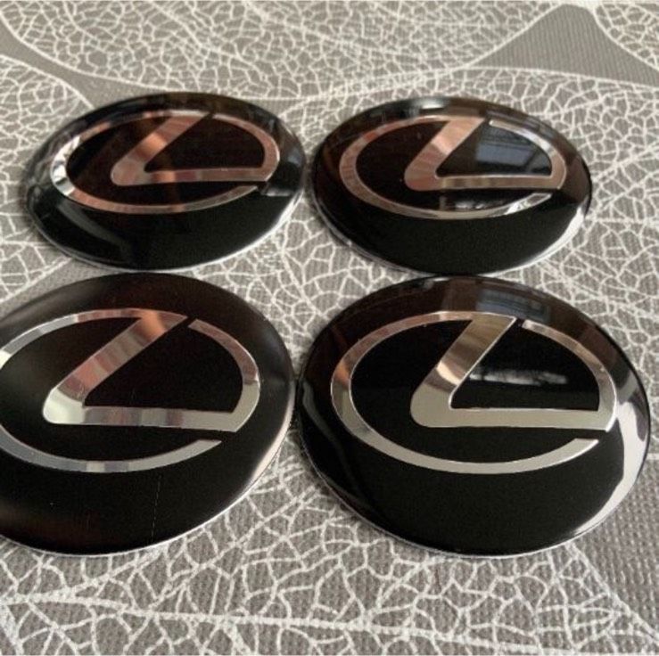 4x Lexus Aufkleber Logo für Center Caps 56mm in Hamburg