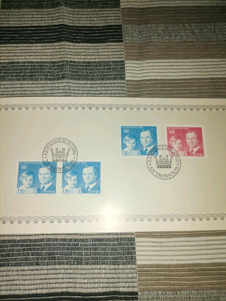 Briefmarken, Schweden in Hannover