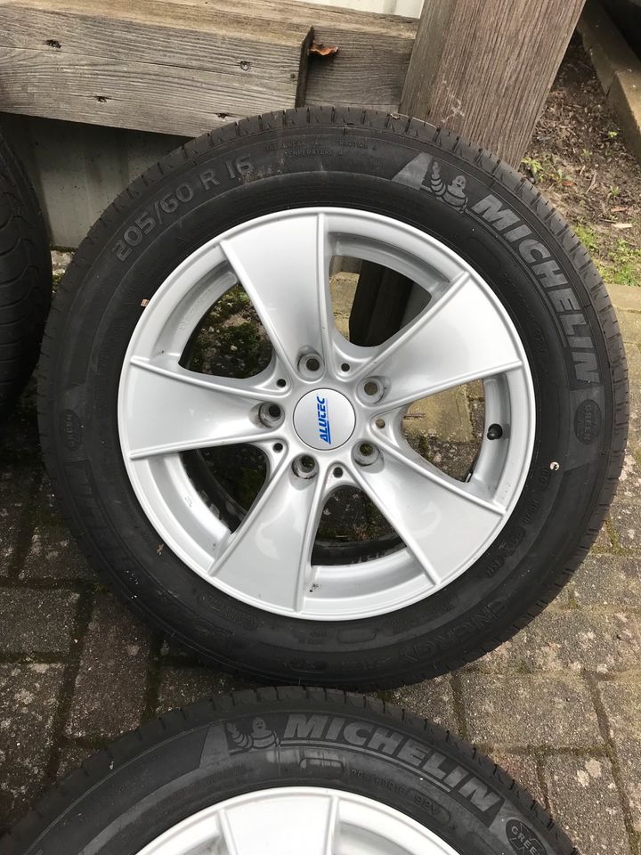 4x Alutec Alufelgen für BMW 3er 5er 7er 7x16“ 205/60R16 Sommer in Schwerin