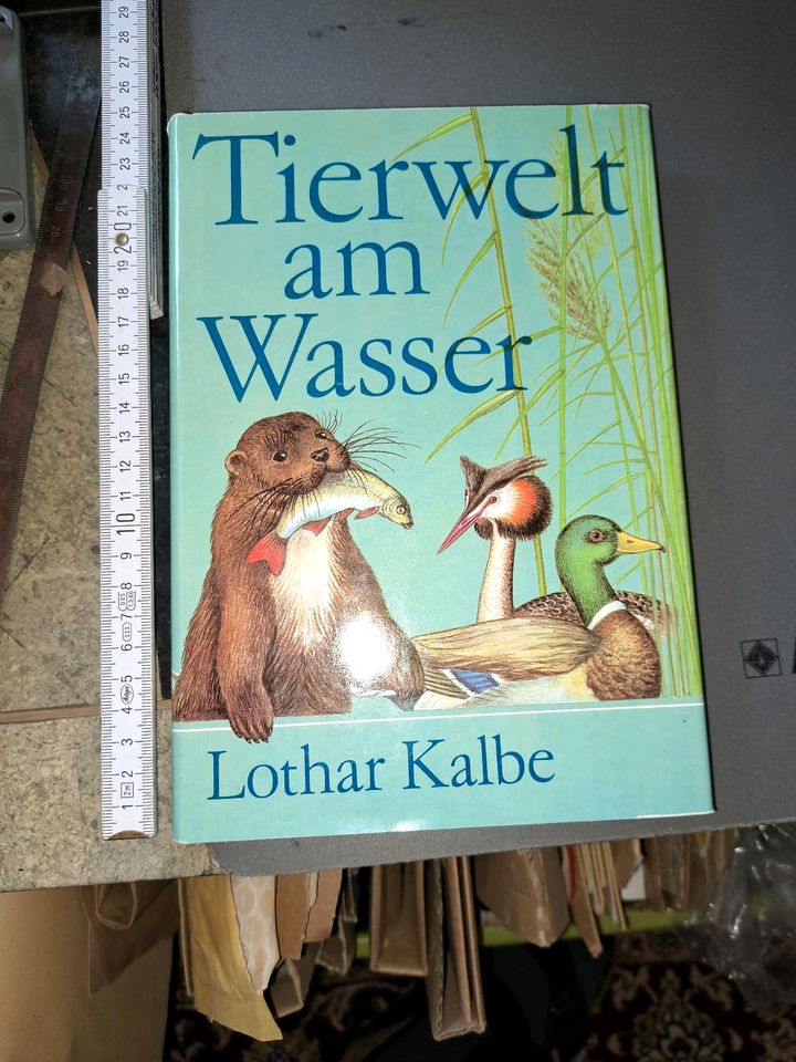 Tierwelt Wasser Lothar Kalbe DDR Urania Verlag Leipzig Jena Ber in Berlin