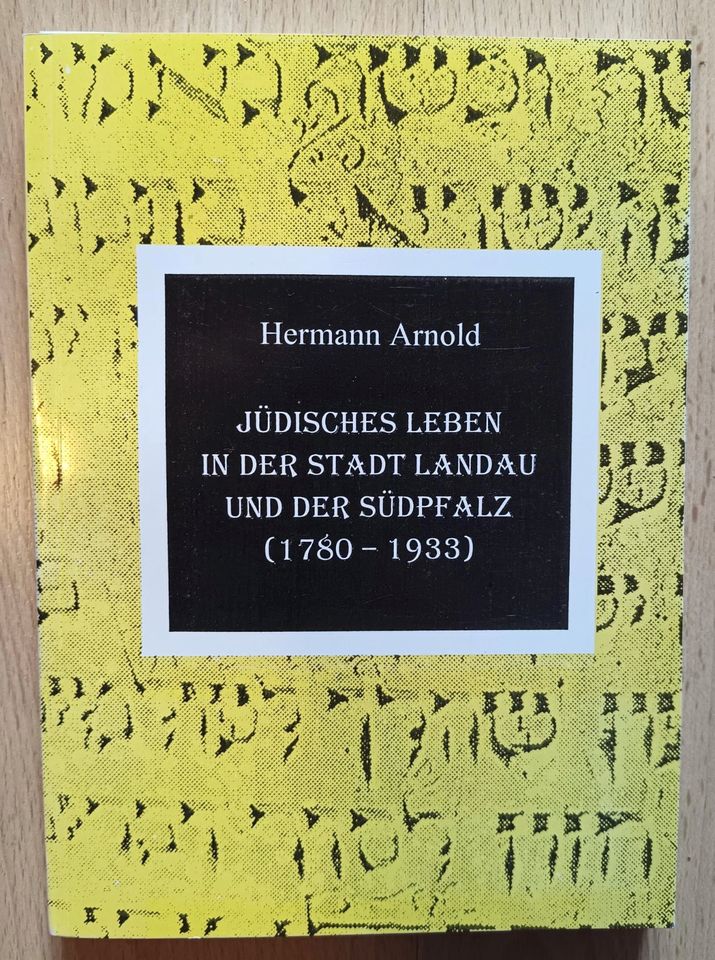 Jüdisches Leben in der Stadt Landau und in der Südpfalz. 1780 - in Insheim