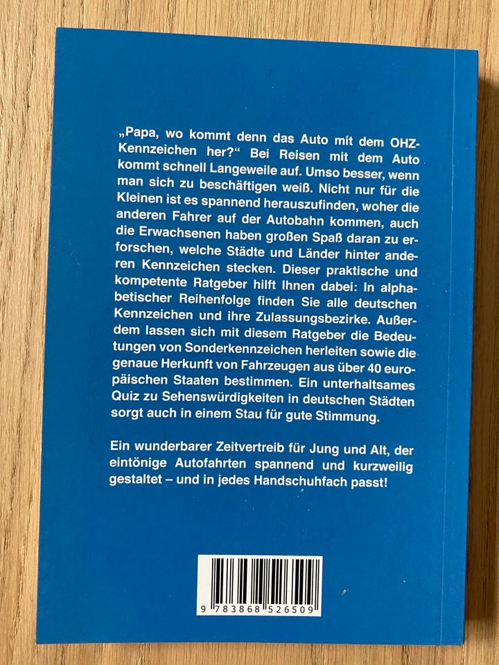 ADAC Autokennzeichen Buch, Deutschland und Europa, neu in Berlin