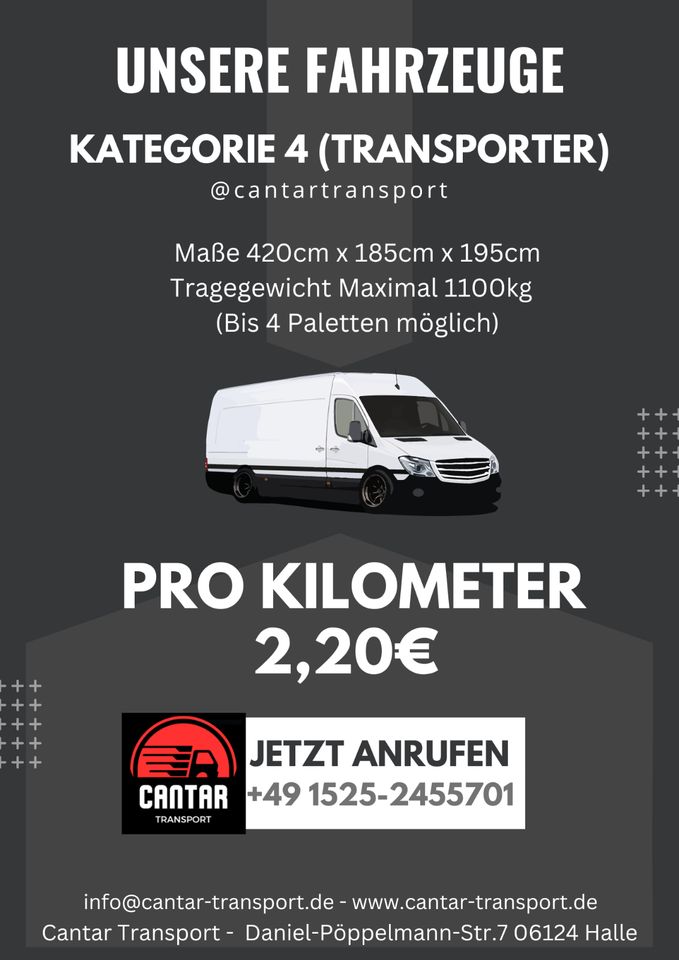 Professioneller Kurierdienst für Tagestouren, Expresszustellung, Eiltransport und Veranstaltungstransporte - Transporte Veranstaltung Express in Leipzig