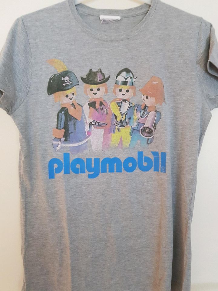 2* PLAYMOBIL® T-Shirt ➺ M grau XXL weiß ⭐ neu  Sammeln in Saarbrücken