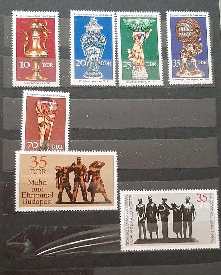 DDR Briefmarken in Niesky