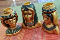 Ägyptische Kerzenhalter drei Stück Wuppertal - Elberfeld Vorschau