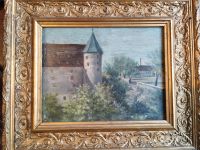 Gemälde Ingolstadt schloss von 1896 Bayern - Spalt Vorschau