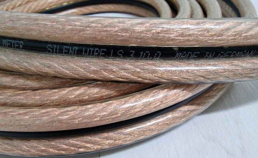 Lautsprecherkabel Silent Wire LS3 - 2x10mm² - 2x2,4m Länge in Hamm