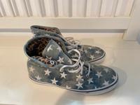 Coole Vans Classic High 42 Jeans Sterne Leo Turnschuhe Sneaker Wandsbek - Hamburg Wellingsbüttel Vorschau