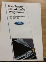 Prospekt Ford Modelle 1985 Nordrhein-Westfalen - Burbach Vorschau