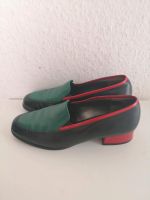 100 % Spiess Germany Schuhe Slipper Budapester Leder Bunt Vintage Hessen - Rüsselsheim Vorschau