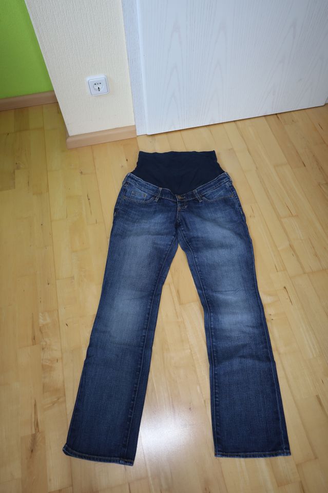 Gr. 38 40 : 5 Umstandshosen Jeans H&M C&A Christoff  blau je in Rosengarten