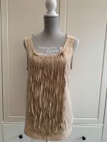 Vintage Shirt top mit Fransen Größe XL 42 beige Creme y2k Sommer Niedersachsen - Wedemark Vorschau