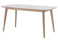 Esstisch,weiß/Holz natur,IKEA NORDMYRA, 150X85X73 cm,nur Abholung Bayern - Augsburg Vorschau