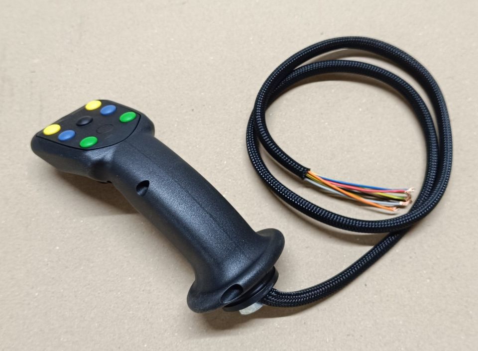 Joystick Steuerung M12 Kreuzhebel Hebel mit Taster in Bockhorn