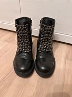 Tata Italia vera pelle Schuhe Stiefeletten schwarz 37 Bayern - Augsburg Vorschau