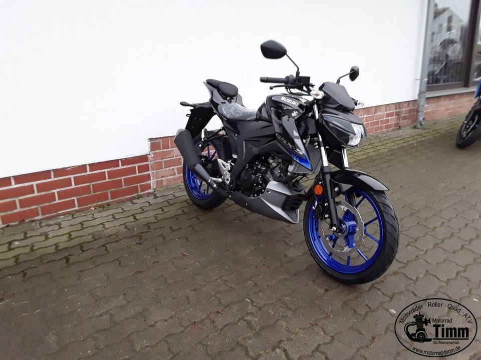 NEUFAHRZEUG Suzuki GSX-S 125 2023 Naked Bike Werksgarantie in Bad Doberan