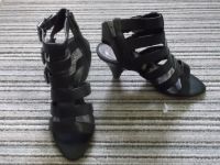 Damenschuhe, Sandalen, Schwarz, Gr. 39 Baden-Württemberg - Mengen Vorschau